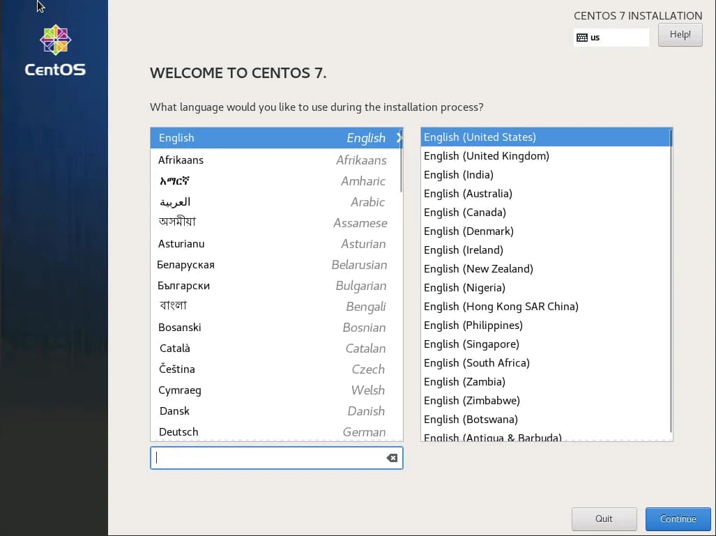 choose a language