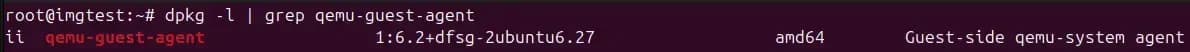 output command