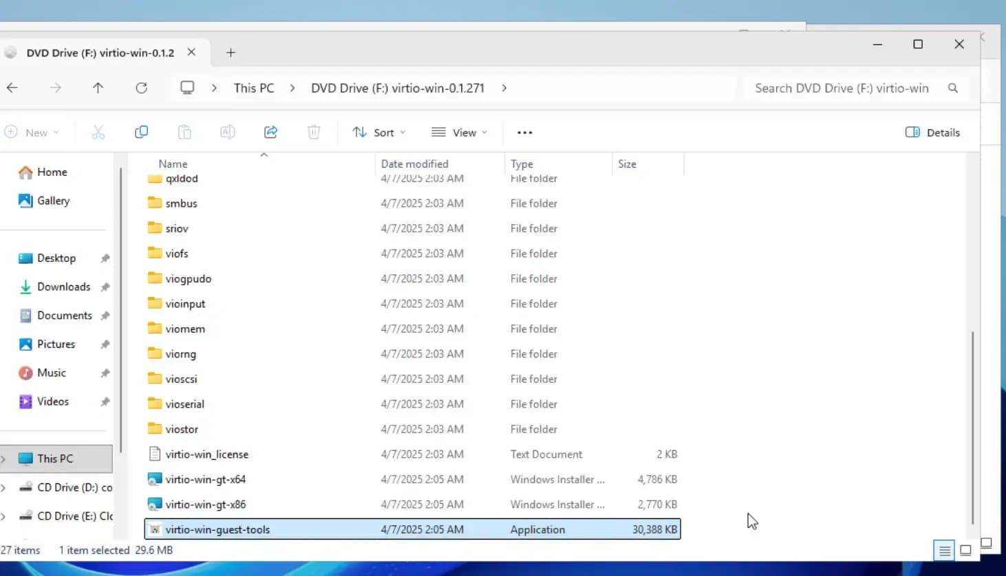 run qemu