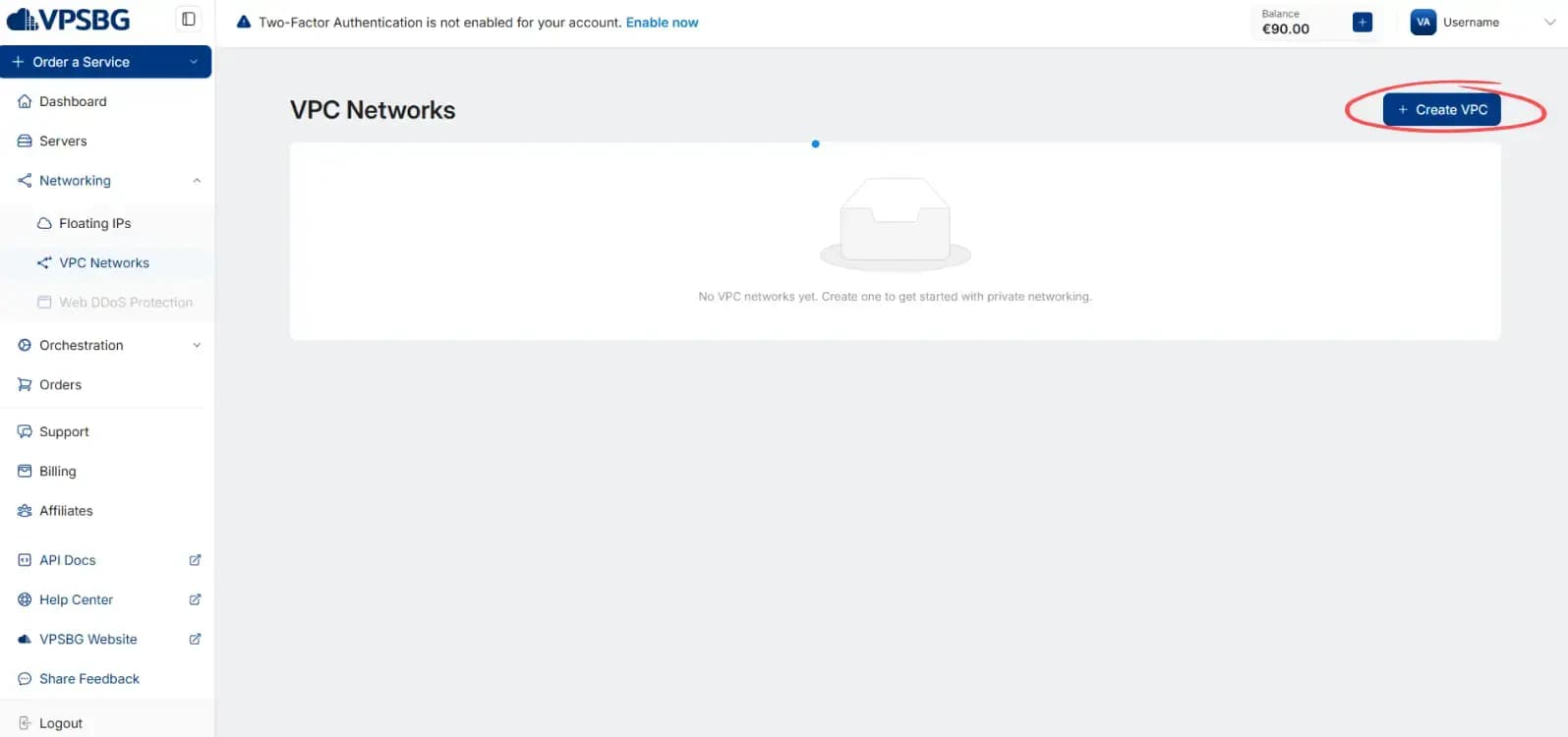create vpc