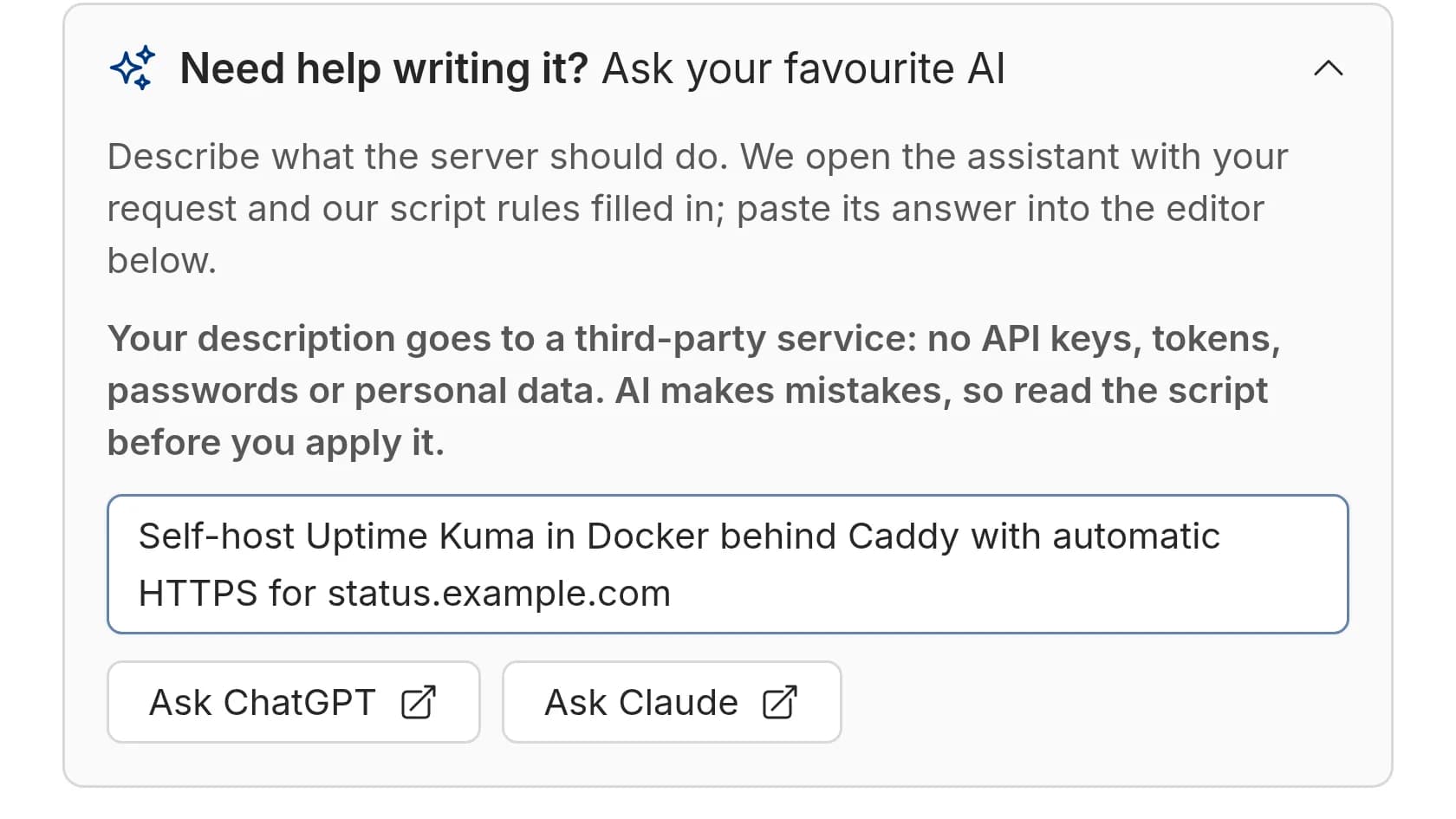 ask ai