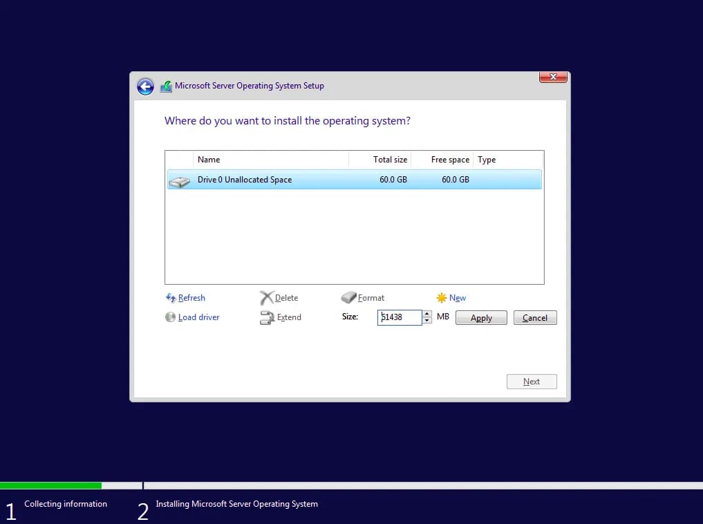 select partition