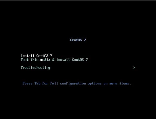 open up the VNC console