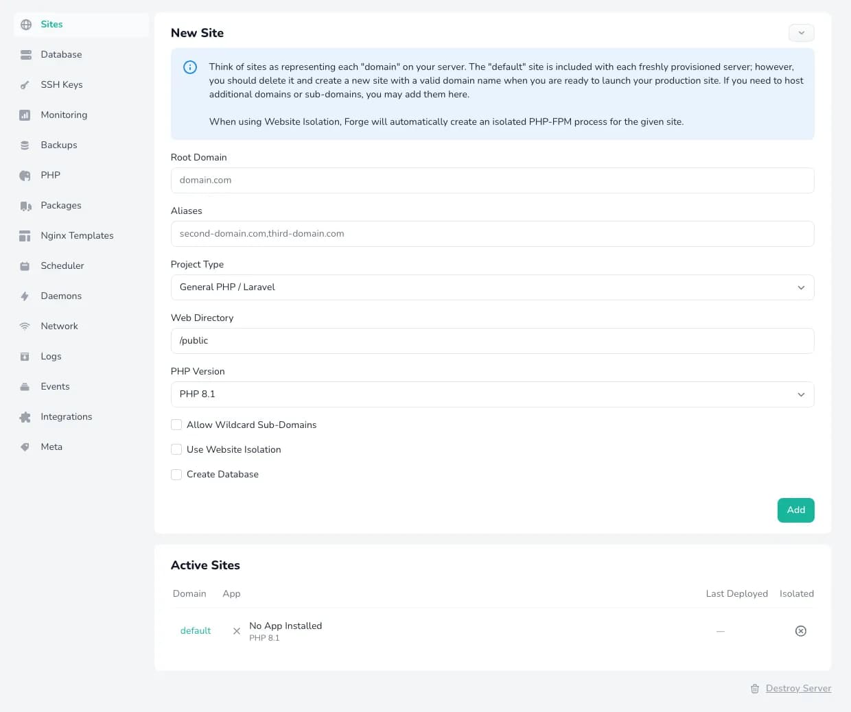 customize your vps