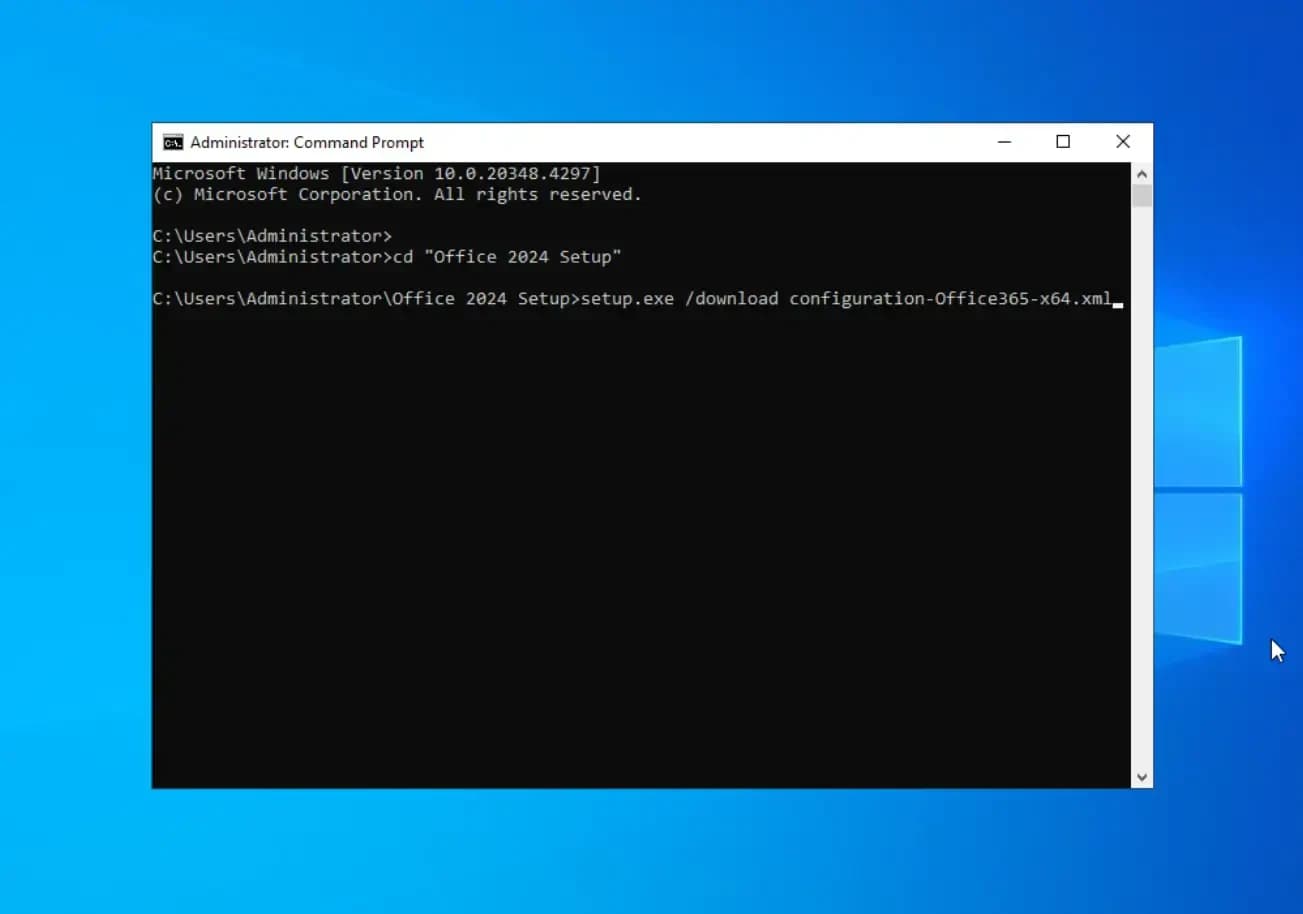 download command