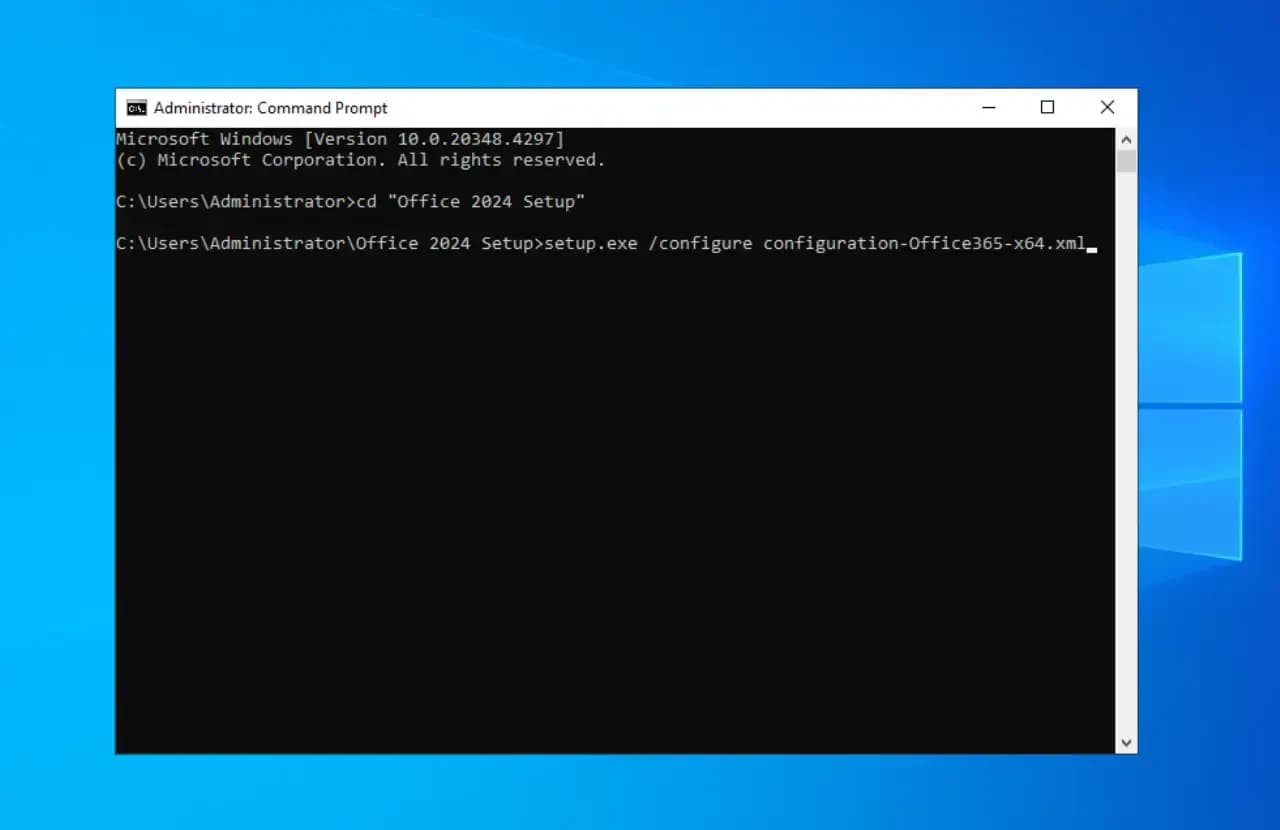 configure command