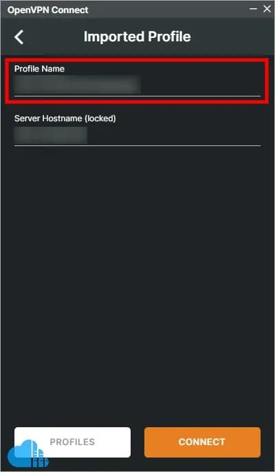 rename the connection