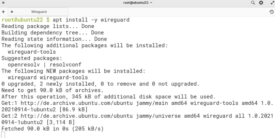 install any new packages