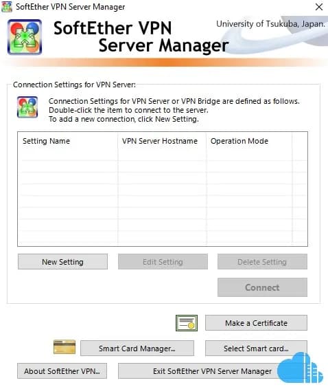 client manager main menu