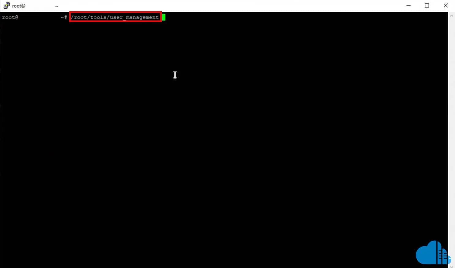paste in the users directory