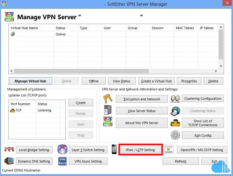 enable mobile connections to your private vpn server
